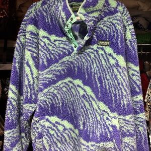 Parks Project Acadia National Park Waves Fleece Size XL